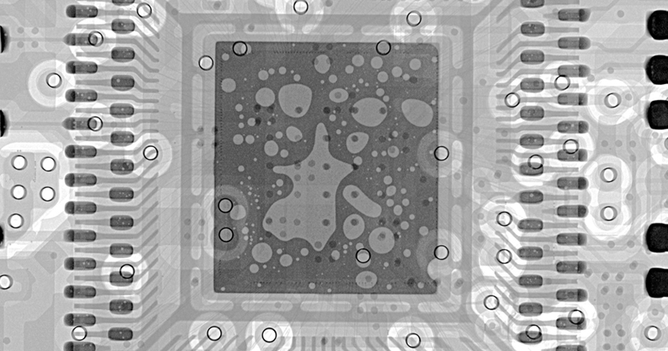 X-radius inspectionem et analysin solidam in PCBA conventus